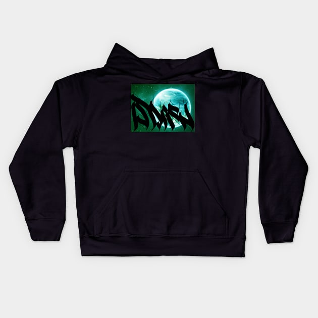 Alien planet Kids Hoodie by HDT_Store